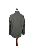 Stone Island Ghost Grey Zip Overshirt - Large