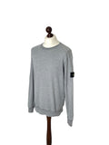 Stone Island Grey Crewneck Sweatshirt - Medium