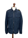 Stone Island Navy Lined Naslan Light Jacket - Large