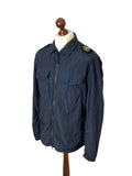 Stone Island Navy Lined Naslan Light Jacket - Large