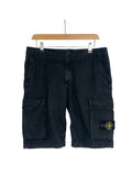 Stone Island Black Bermuda Shorts - 32” Waist