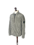Stone Island Silver Nylon Metal Overshirt - XL