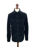 Stone Island Black Cord Overshirt - Medium