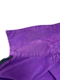 Stone Island Purple Garment Dyed Cotton Overshirt - Medium