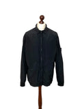 Stone Island Black Nylon Metal Overshirt - XXL