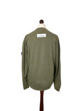 Stone Island Khaki Reflective Sweater - Large