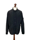 Stone Island Black Nylon Metal Overshirt - XXL