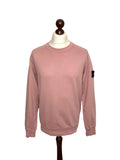 Stone Island Rose Pink Crewneck Sweatshirt - Medium