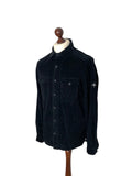 Stone Island Black Cord Overshirt - Medium
