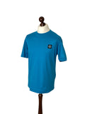Stone Island Blue Logo Tee - Medium